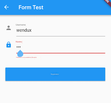 Flutter (20): Input box and form