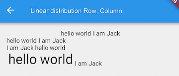 Flutter (24): Linear Layout (Row and Column)