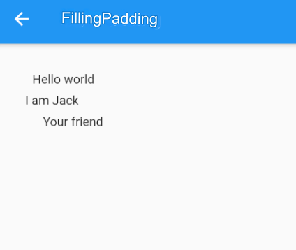 Flutter (30): Padding