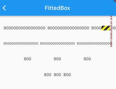 Flutter (35): Space adaptation (FittedBox)