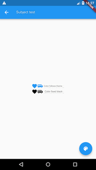 Flutter (52): Colors and themes