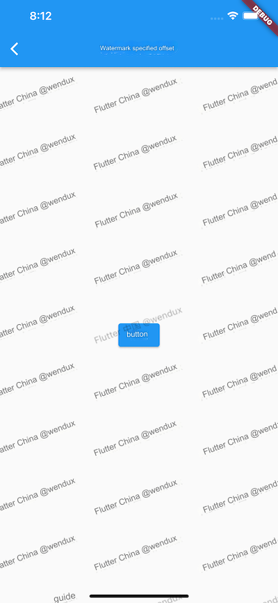 Flutter (76): Watermark Example: Text Drawing and Off-Screen Rendering