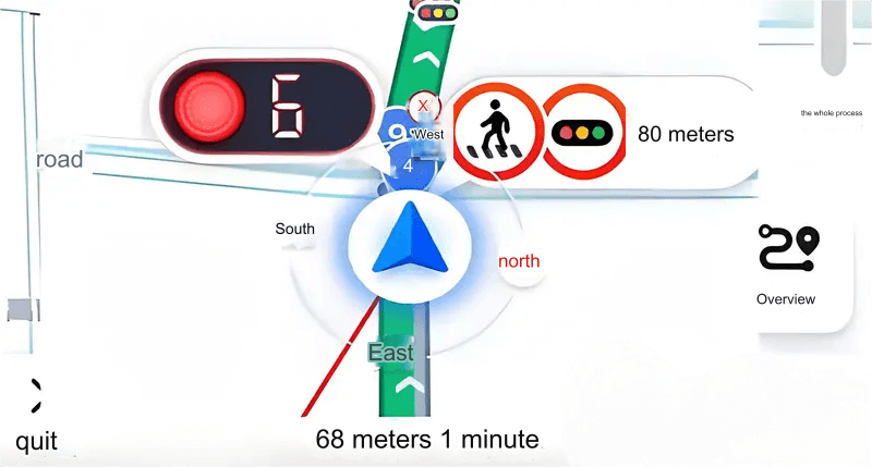 Ten Minutes to Understand How Maps Implement Traffic Light Countdown