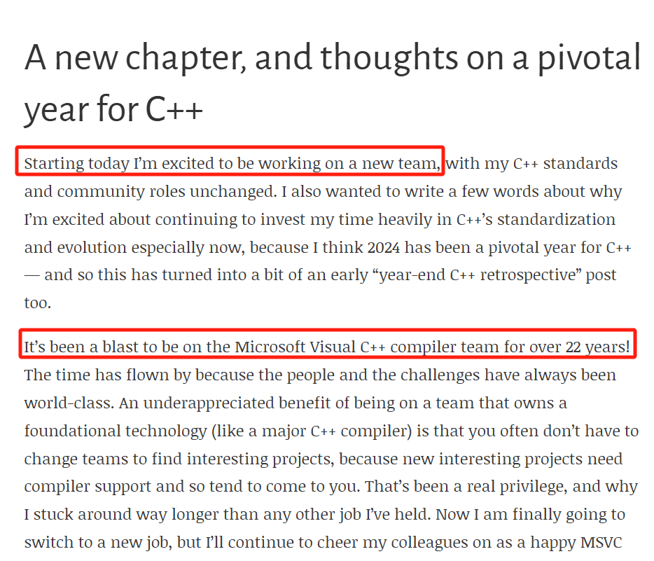 ISO C++ Committee Chairman Herb Sutter Leaves Microsoft After 22 Years! Unveiling the Historic Transformation of C++26 Amid White House Pressure