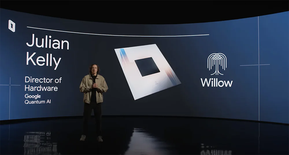 According to Julian Kelly, head of Google;s quantum hardware division, quantum computers encode information into states that can represent 0 or 1, but also exist as a superposition of many possible combinations of 0s and 1s.