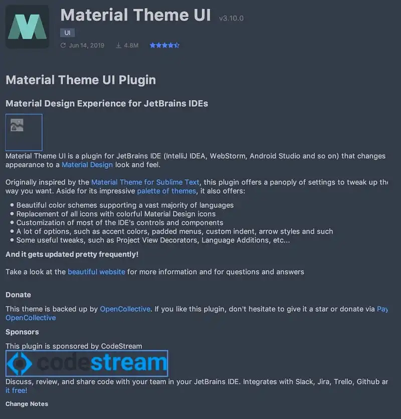 Material Theme UI