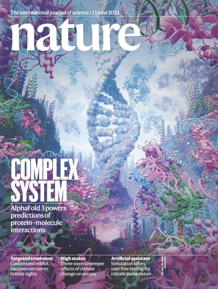 AlphaFold 3.0 Featured on Nature Cover